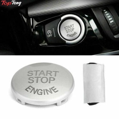 ya 1 8.12 baidi Start Stop Engine Button Switch Cover Fits E60 E84 E83 E70 E71 E72 Sli