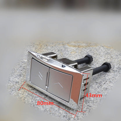 ya 14 tangle Dual Flush Toilet Water Tank Button Toilet Tank Switch Control Button