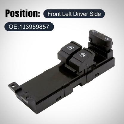 ya 1 8.12 baidi for VW for Golf MK4 Door Master Power Window Switch Left Driver Side Front 1J3959857