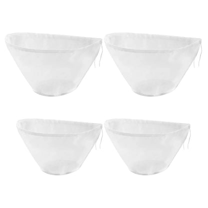 ya 26 4 Pcs Squeeze Water Filter Bag Cheesecloth for Spices Bags Straining