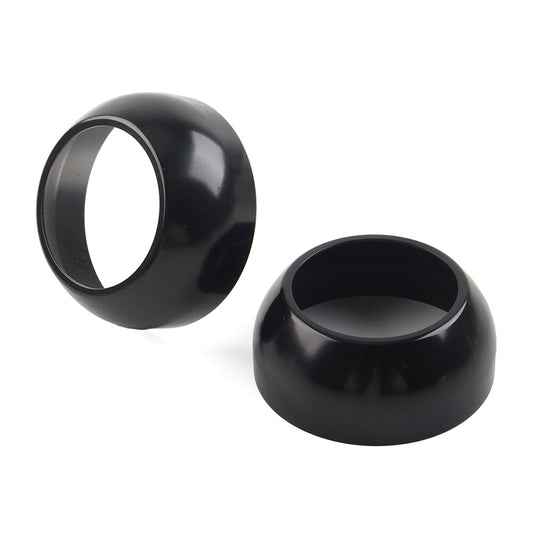 ya 4 6.17.2 Front Fork Boot Cap Covers 39mm Black Fit for Harley Sportster Dyna FXR FXD