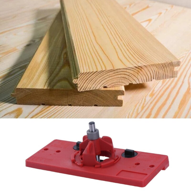 ya 17 Woodworking 35mm Hinge Hole Drilling Guide Locator Hinge Drilling Jig Drill Bits