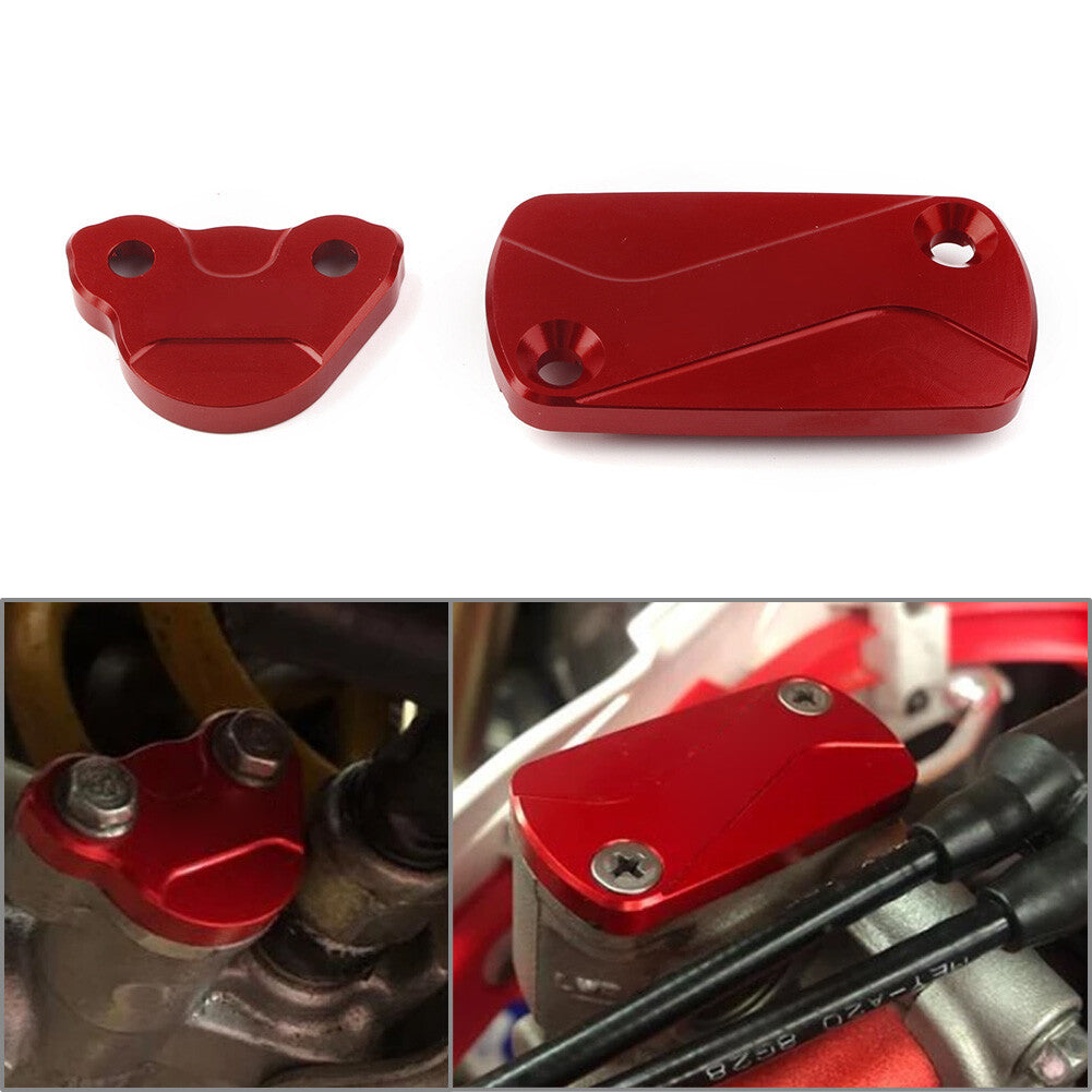 ya 4 6.17.2 Front Rear Brake Reservoir Fluid Cover Cap for CR125R CR250R CRF250R/X CRF450R/X