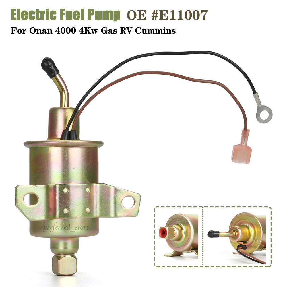 ya 27 7.2 Electric Fuel Pump E11007 For Onan 4000 4Kw Gas RV Generator Microlite