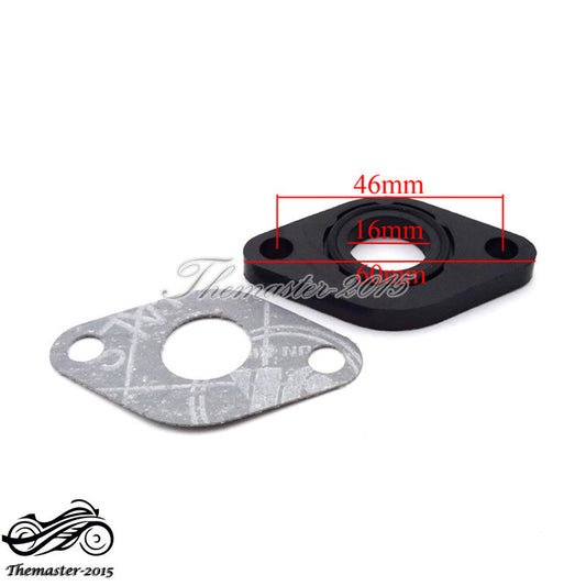 ya 4 6.17 17mm Carburetor Carb Intake Gasket For GY6 50cc Moped Scooter part Taotao Roketa