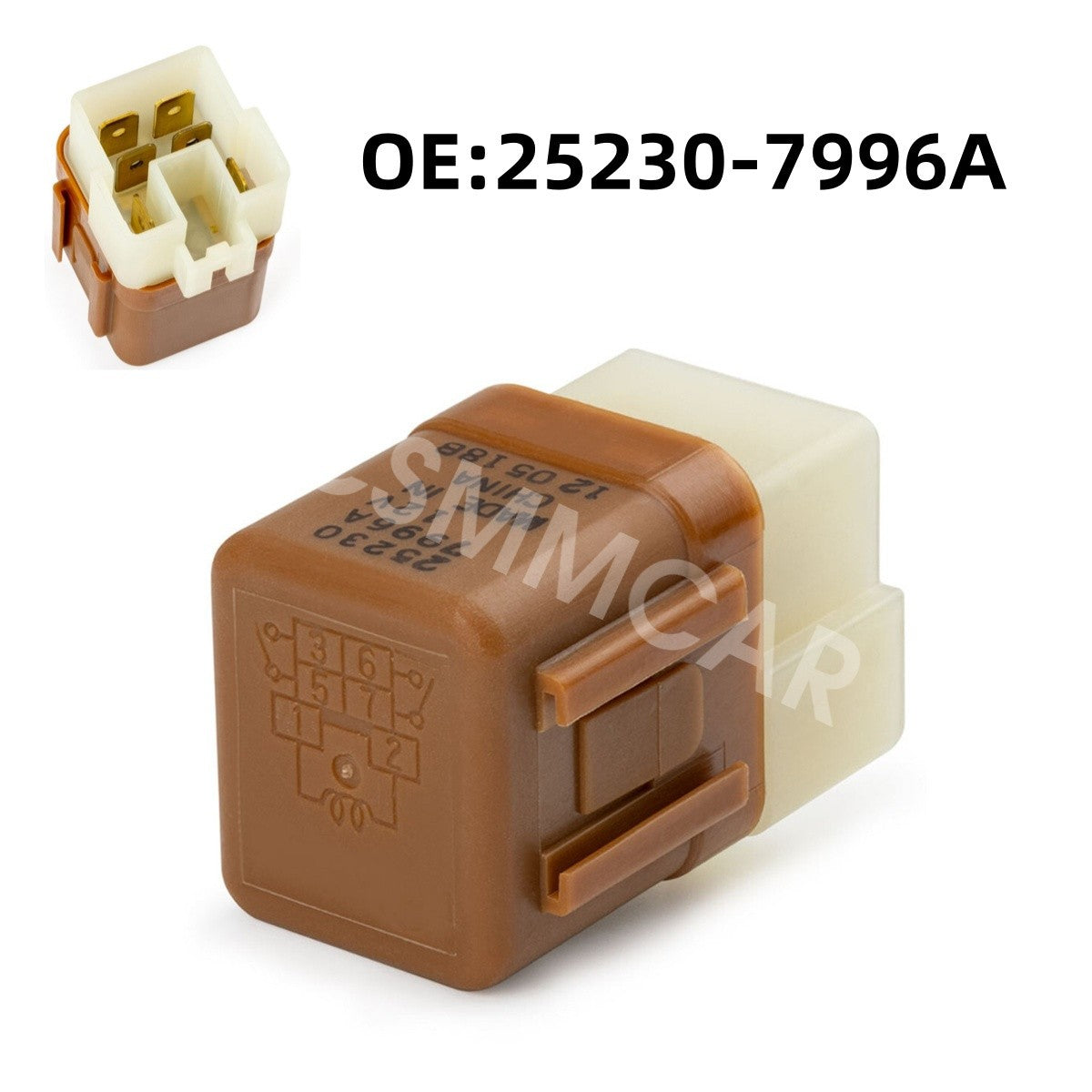 ya 5 8.7 Car Auto Multi-Purpose Relay 6-Pins 25230-C9973 Fit for INFINITI FX45 2003-2007