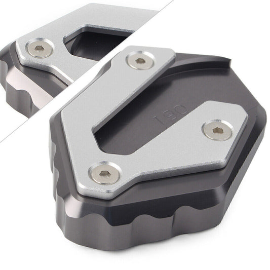 ya 4 6.17 Kickstand Side Stand Extension Pad Fit for Yamaha MT-07 14-18 XSR700 16-17 Titanium