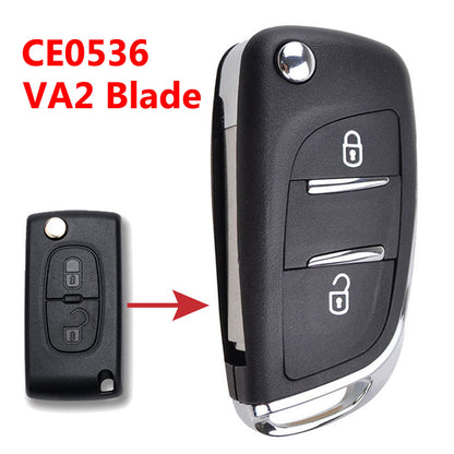 ya 5 8.7 Key Shell Case Fob Modified Upgrade for Peugeot 207 307 308 3008 5008 807 Expert
