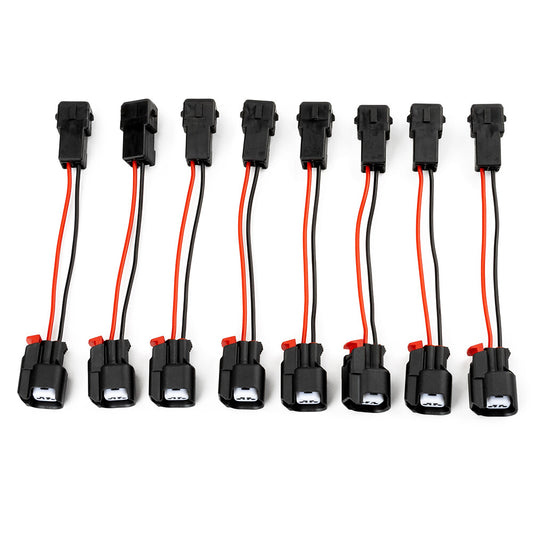 ya 1 8.5.1 8Pcs LS1 LS6 LT1 EV1 Engine wire Harness to LS2 LS3 LS7 EV6 Injector Adapters