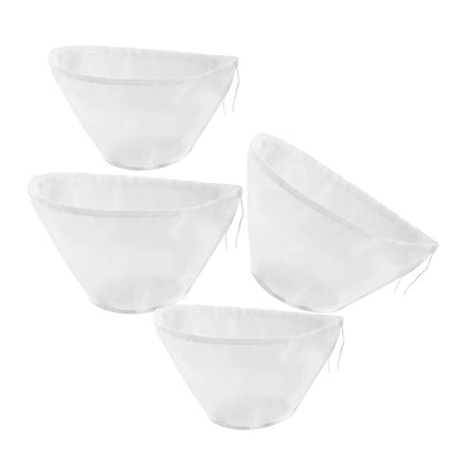 ya 26 4 Pcs Squeeze Water Filter Bag Cheesecloth for Spices Bags Straining