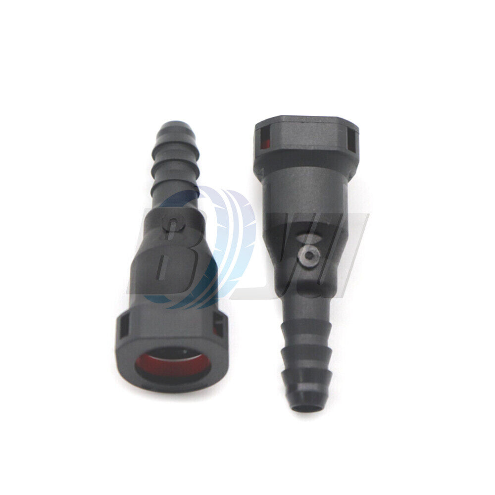 ya 5 8.7 7.89mm ID6 180¡ã 2PCS Car Fuel Line Hose Pipe Coupler Quick Release Connector New