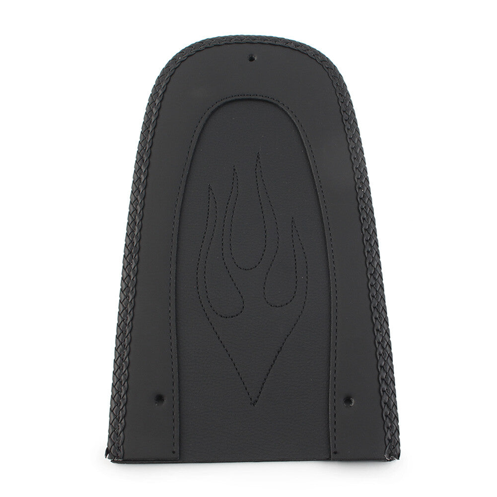 ya 5 8.7 Black Flame Solo for SEAT Rear Fender Bib for Harley Touring Electra Glide Road King