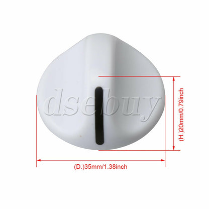 ya 26 2 Pcs Dryer Knob Timer Knob Replacement Part for 131965300 AP2107936 EA419092