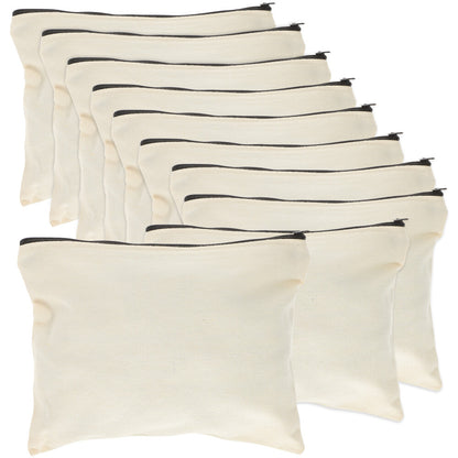 ya 26 10PCS Zipper Storage Pouch Tool Pouches with Zipper Tool Organizer Pouch