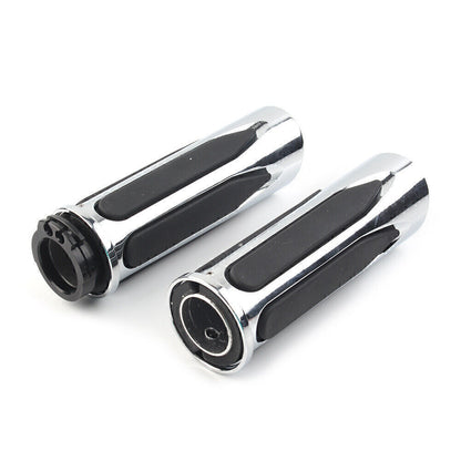 ya 5 8.7 for Harley Touring Road Electra Glide Softail Breakout Handlebar Hand Grips Pair