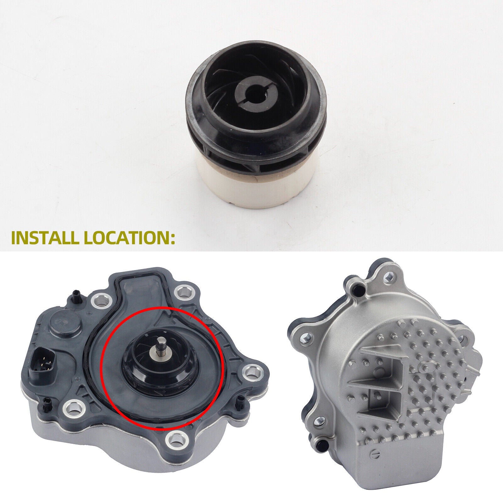 ya 1 8.5.4 161A0-29015 Engine electric water pump rotor inner magnet for Prius 10-15