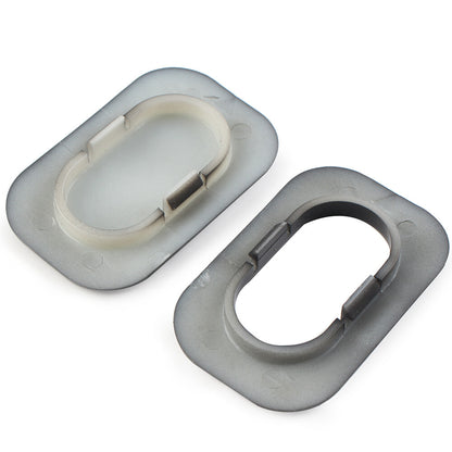 ya 5 8.7 Antenna Hole Accent + Filler Cover Fit for Harley Road Street Glide FLHR FLHX Chrome