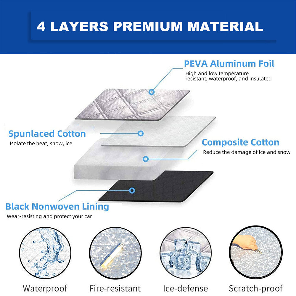ya 5 8.7 Suitable for Ford accessories car truck windshield snow cover anti-frost anti-ice sun protection