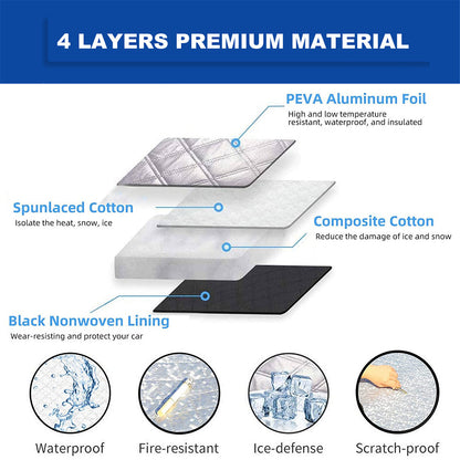 ya 5 8.7 Suitable for Ford accessories car truck windshield snow cover anti-frost anti-ice sun protection