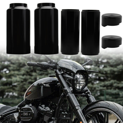 ya 5 8.7 Motorcycle Fork Boot Full Fork Cover for Harley Softail Breakout FXBR FXBRS 18+