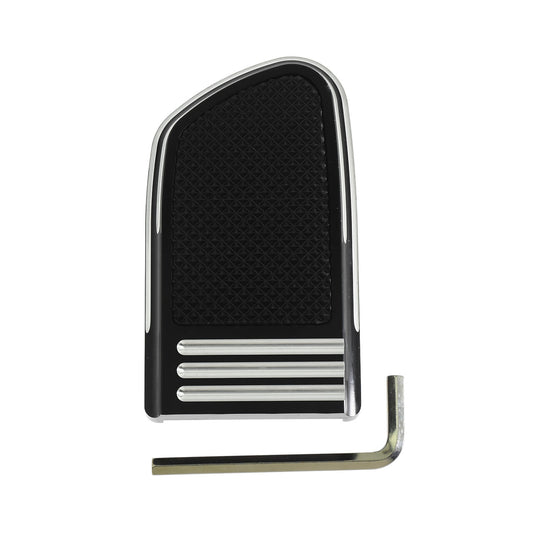 ya 11 6.8 Large Black Brake Pedal Pad Fit for Harley Touring 1980-2018 Softail FL 1986-17