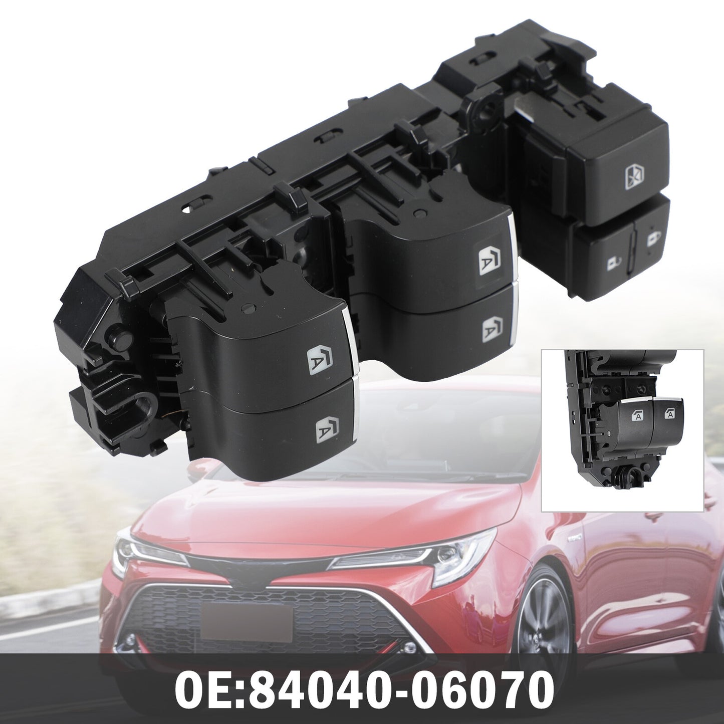 ya 1 8.5.1 Driver Side Master Power Window Switch for Camry 84040-06070 2018-2020