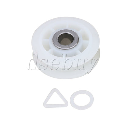 ya 26 2 Pieces 5.5cm WP279640 Idler Pulley Roller for Dryer White