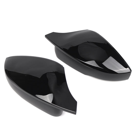 ya 7 6.10 Glossy Black Door Wing Mirror Cover Caps Rearview Mirror Housing for VW Polo UP