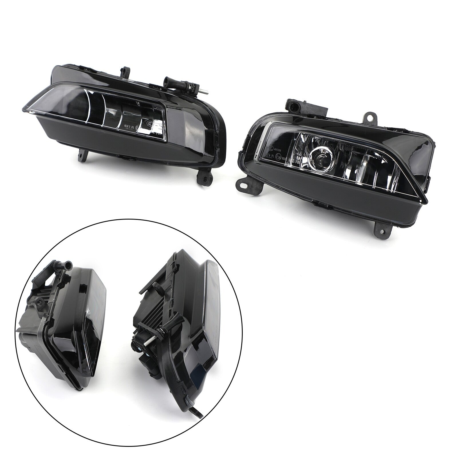 ya 1 8.5.2 Pair Front Bumper Halogen Fog Light Lamp for AUDI S4 A4 S-Line B8.5 2013-2015 U1
