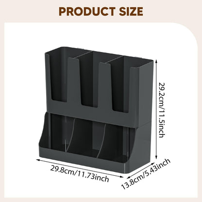ya 25 Paper Cup Holder Drink Cup and Lid Holder for Restaurant Parties Wall Mount