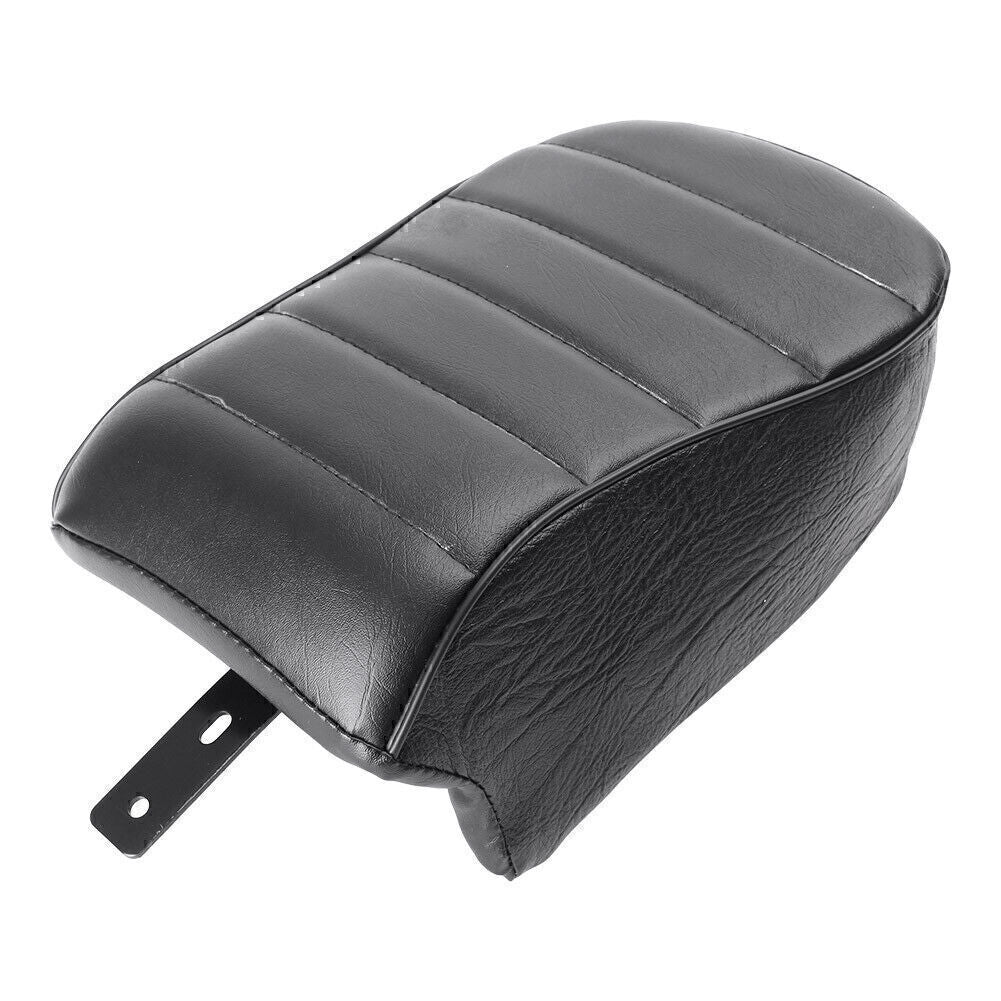 ya 5 8.7 Rear Passenger for SEAT Cushion Pad Fit for Harley Sportster Iron 883 XL883N 16-19 Black