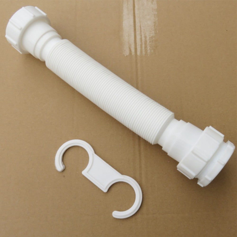ya 14 Adjustable Sink Drain Pipe Kit with Silicone Sealing Rings and Adapters