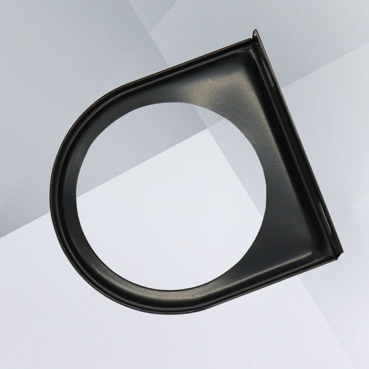 ya 1 7.8 52mm Single Gauge Meter Cup Holder Bracket Iron Dash Mount (Black)
