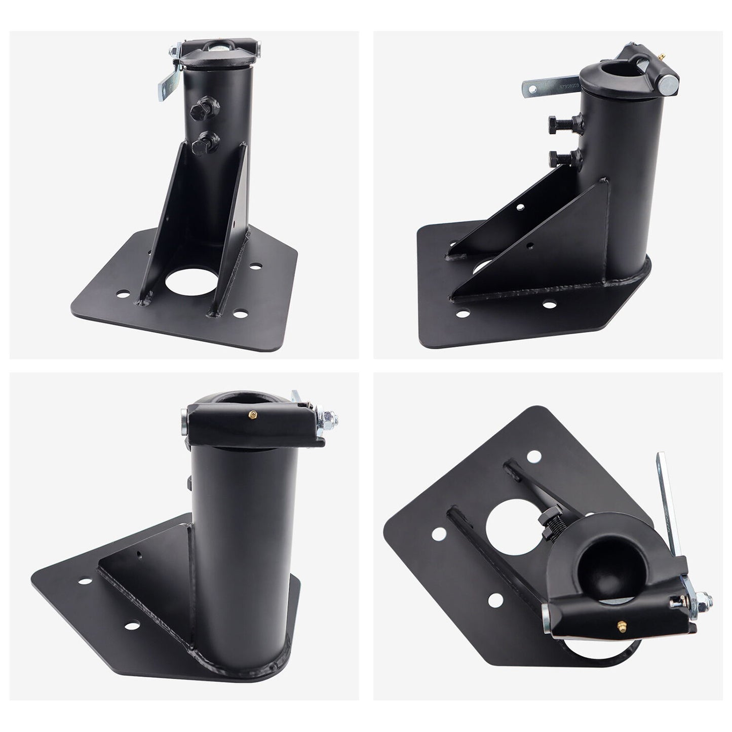 ya 2 6.26.2 Adjustable 12 - 17 Fifth (5th) Wheel For Camper RV Adapter Hitch to Gooseneck
