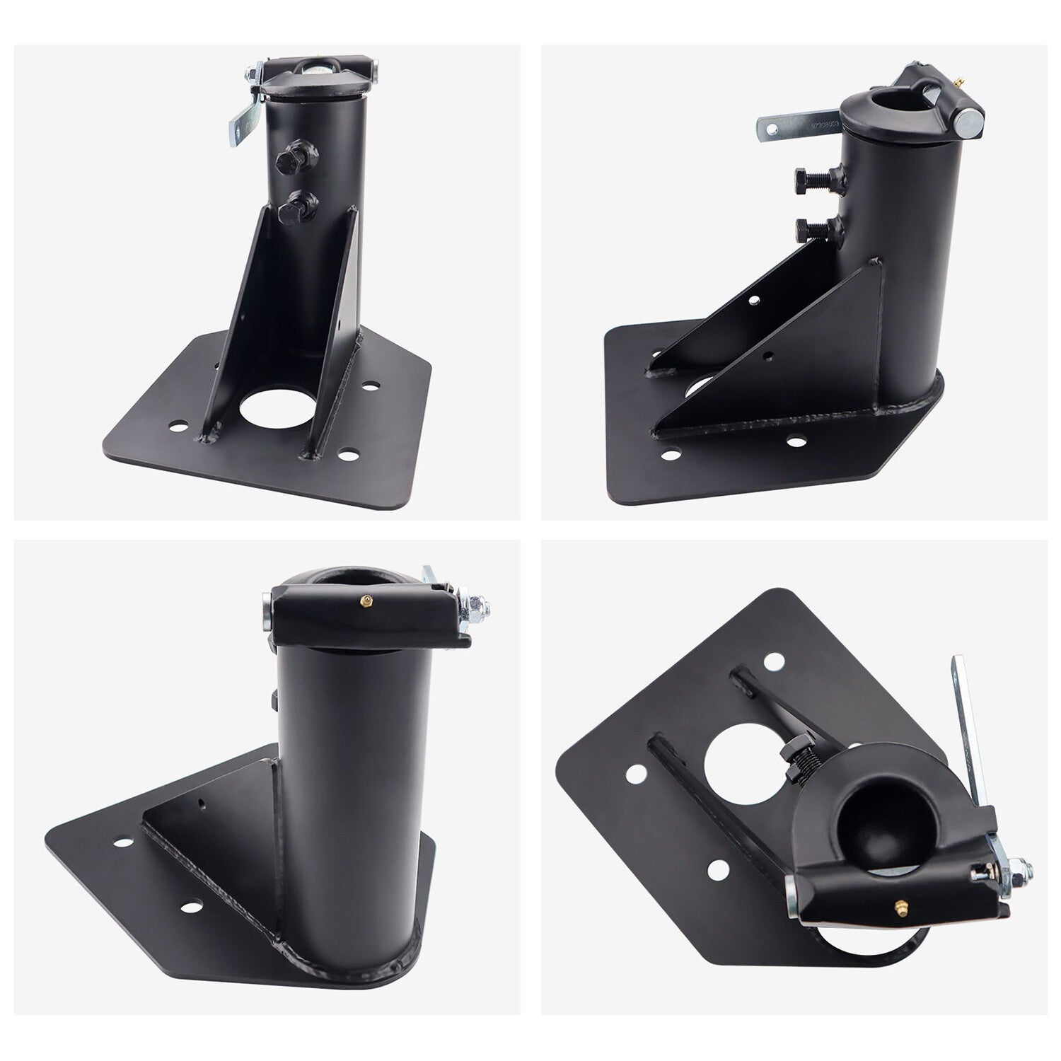 ya 2 6.26.2 Adjustable 12 - 17 Fifth (5th) Wheel For Camper RV Adapter Hitch to Gooseneck