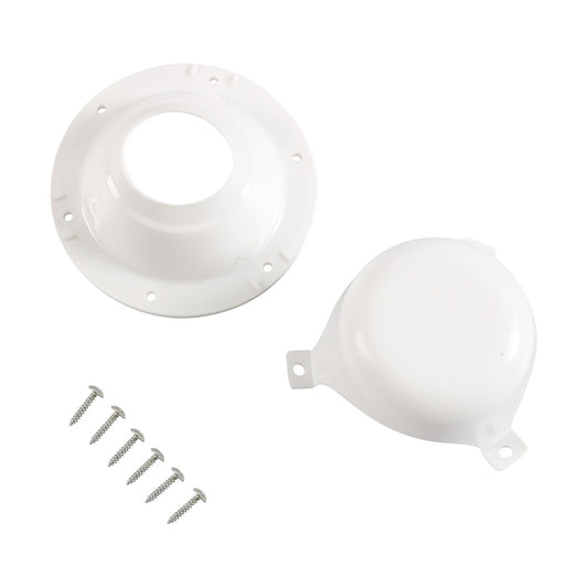 ya 2 6.26 RV Plumbing Vent Cap White Plastic Roof Cover For Trailer Camper