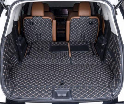 ya 5 8.7 Leather Boot Cargo Liner Tray Rear Trunk Floor Mat for Nissan Pathfinder 2022+