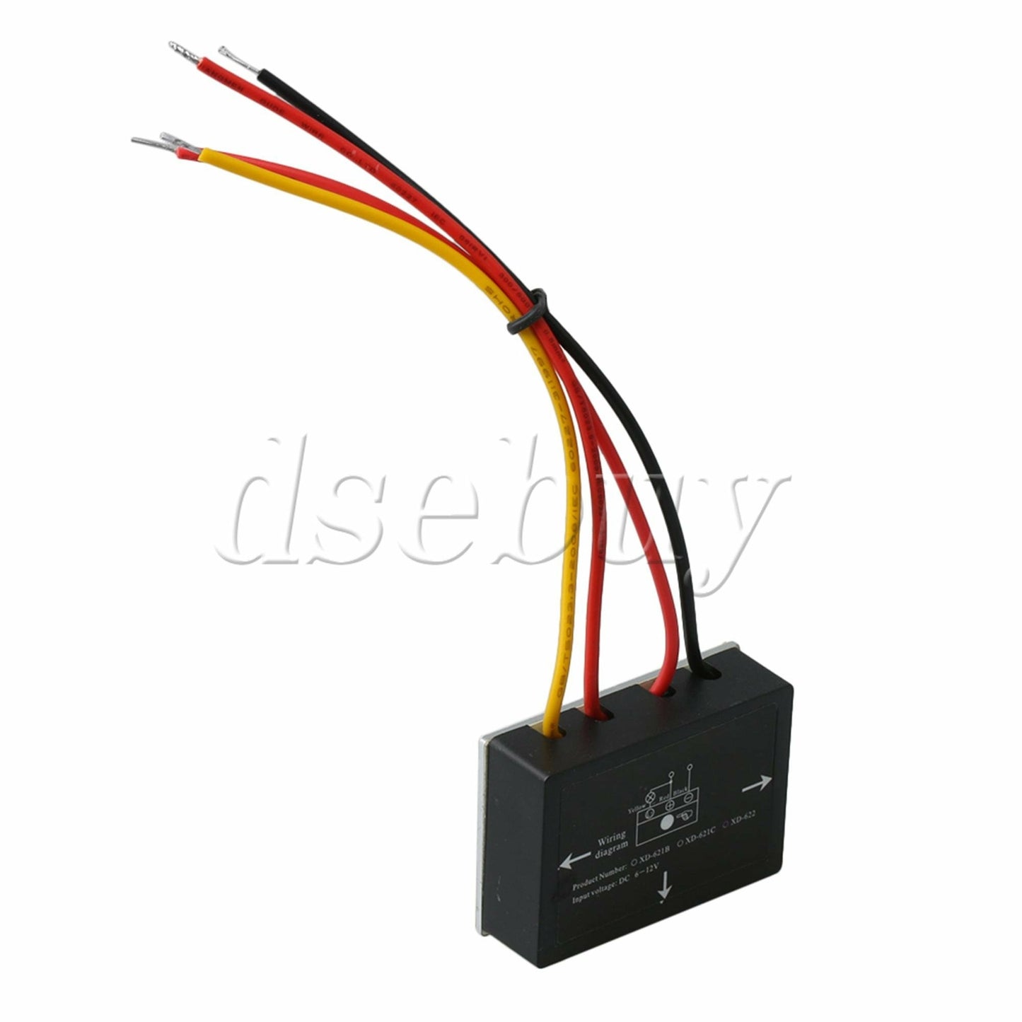 ya 14 4 Pieces Black DC 12V Lamp On/Off Touch Switch Light Control Dimmer