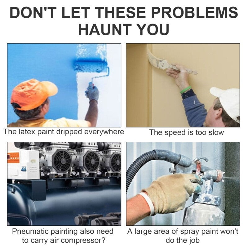 ya 26 Airless Airless Paint Sprayer with Nozzle Guard 5 Tips