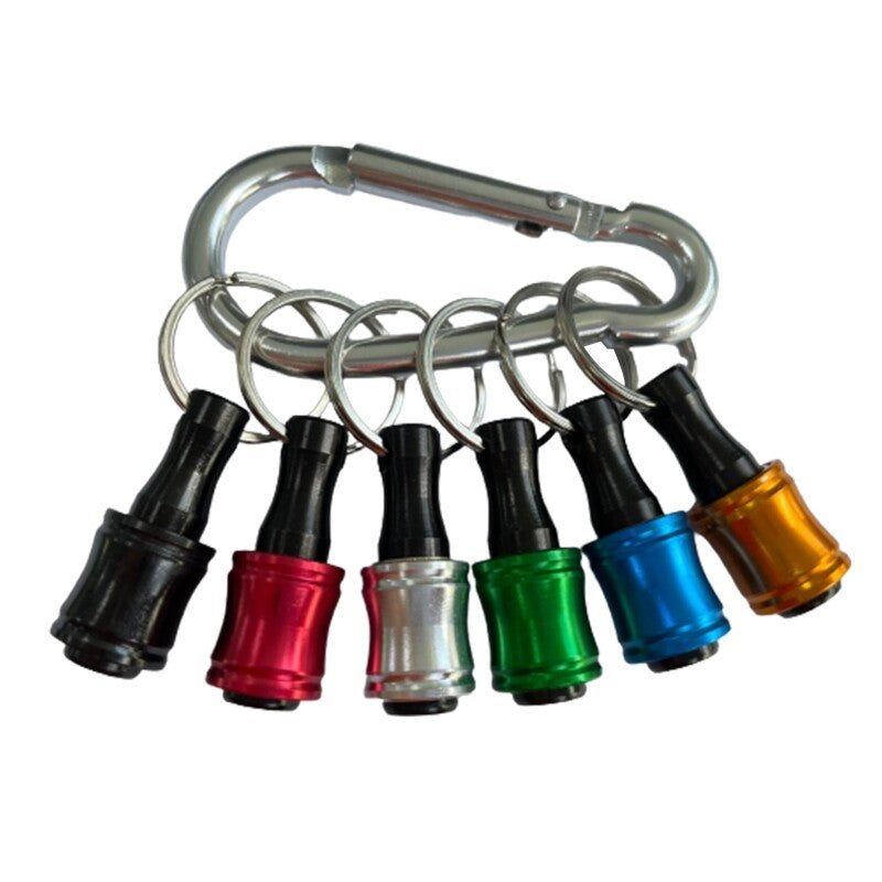 ya 26 6 Packs 1/4 Batch for Head Quick-change Sleeve Conversion Rod Aluminum Alloy Rod