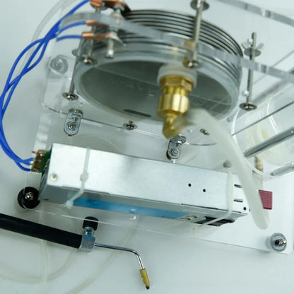 ya 26 Electrolysis Water Machine Glass Heated Hydrogen Water Welded Experimental