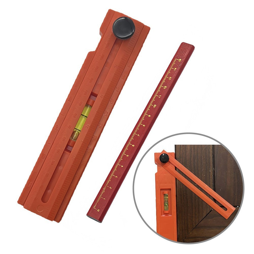 ya 15 10.20 Woodworker Marking Gauge Ruler 360 Degree Rotation Level Feature