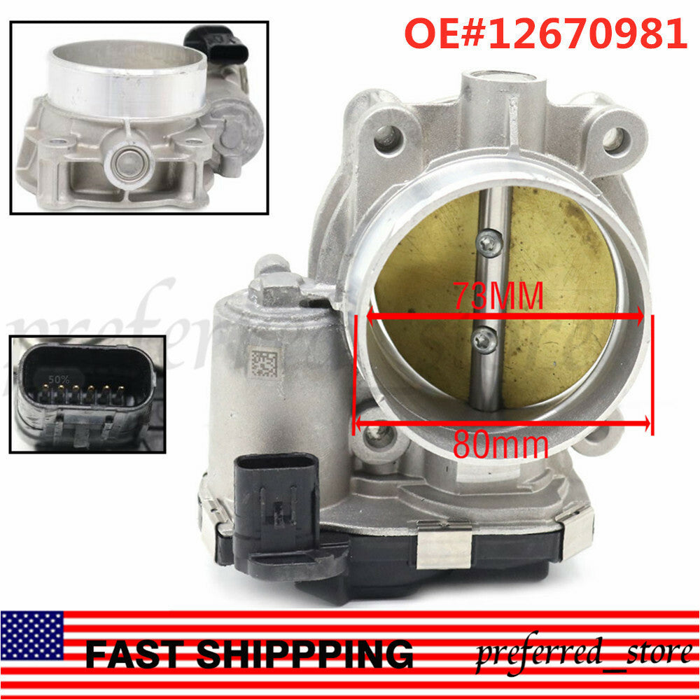 ya 2 6.26.2 NEW 12669016 for GMC 3.6L Engine Fuel Injection Throttle Body Assembly