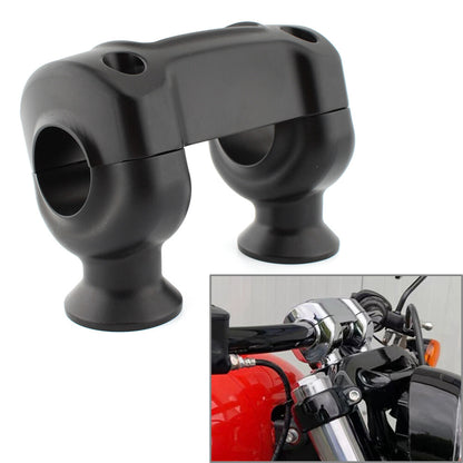 ya 5 8.7 1 1/4 Handlebar 32mm Riser Top Clamp Kit fit for Harley Softail Breakout Street Bob