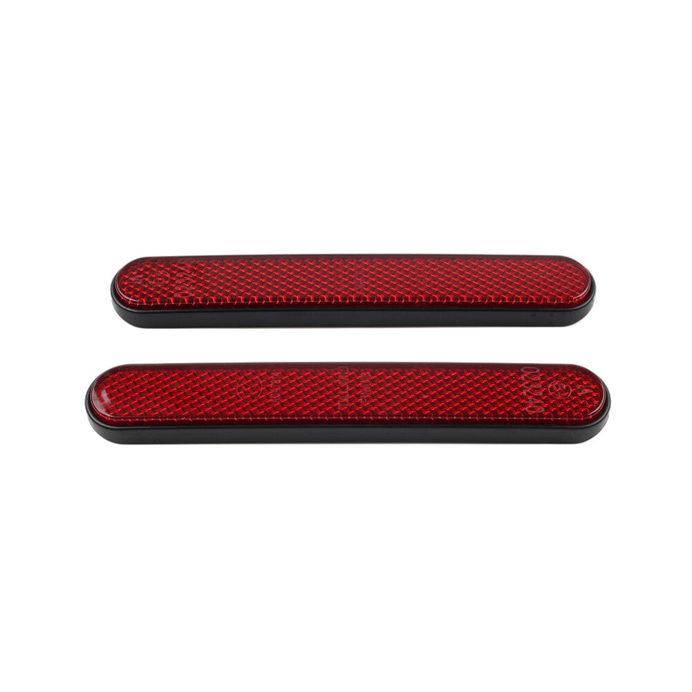 ya 12 5.21 2Pcs Universal Front Rear Fork Leg Reflective Reflector Sticker for Harley