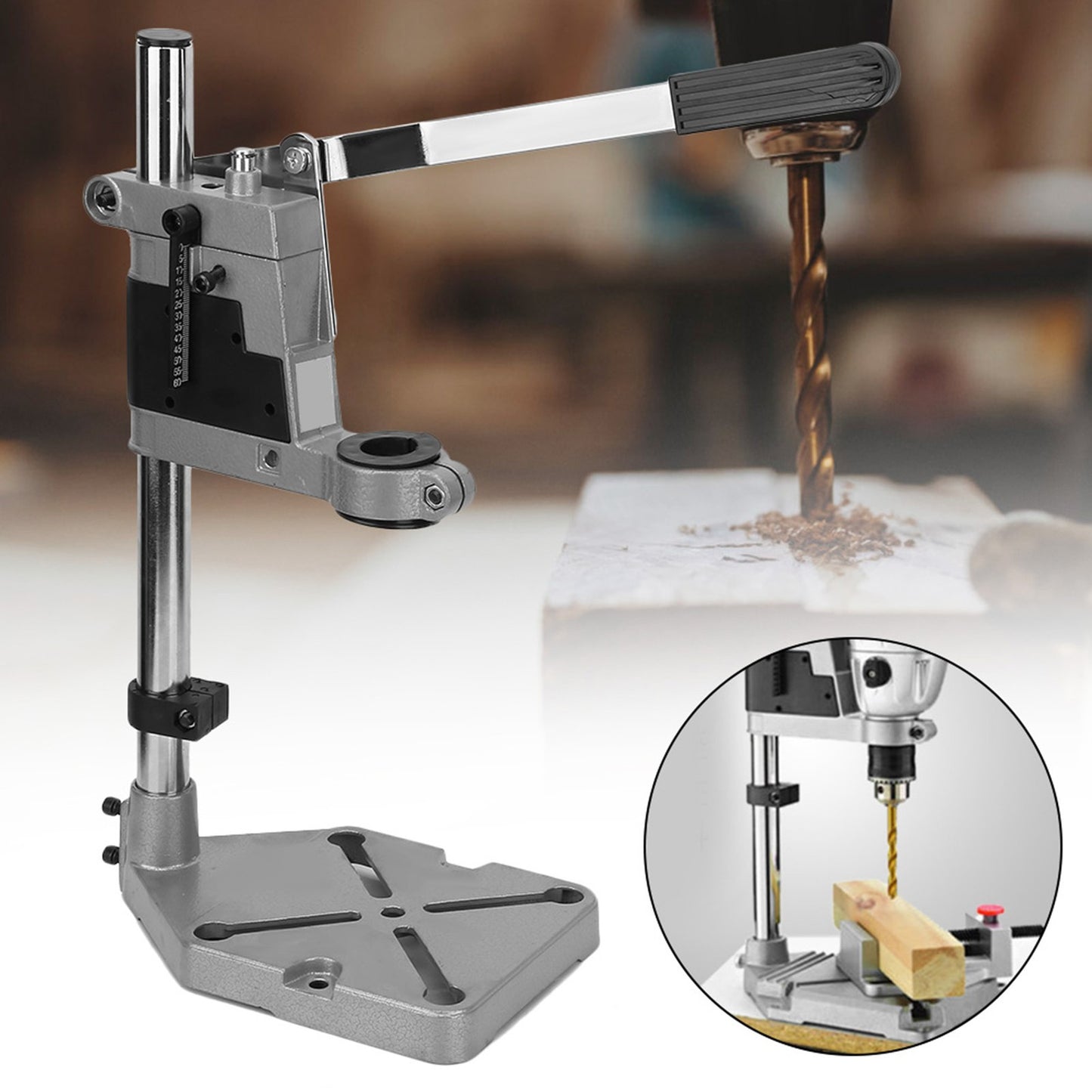ya 26 Bench Clamp Drill Press Stand Workbench Repair Tool For Drilling TOP