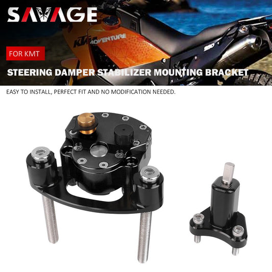 ya 2 7.15 Steering Damper Stabilizer Mounting Bracket For 990 Adventure/S 990ADV 2006-08
