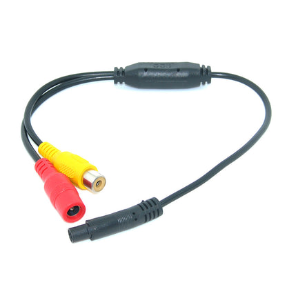 ya 5 8.7 Car Video Cable RCA-4PIN For Car Rear View Backup Camera Connect Car Monitor DVD
