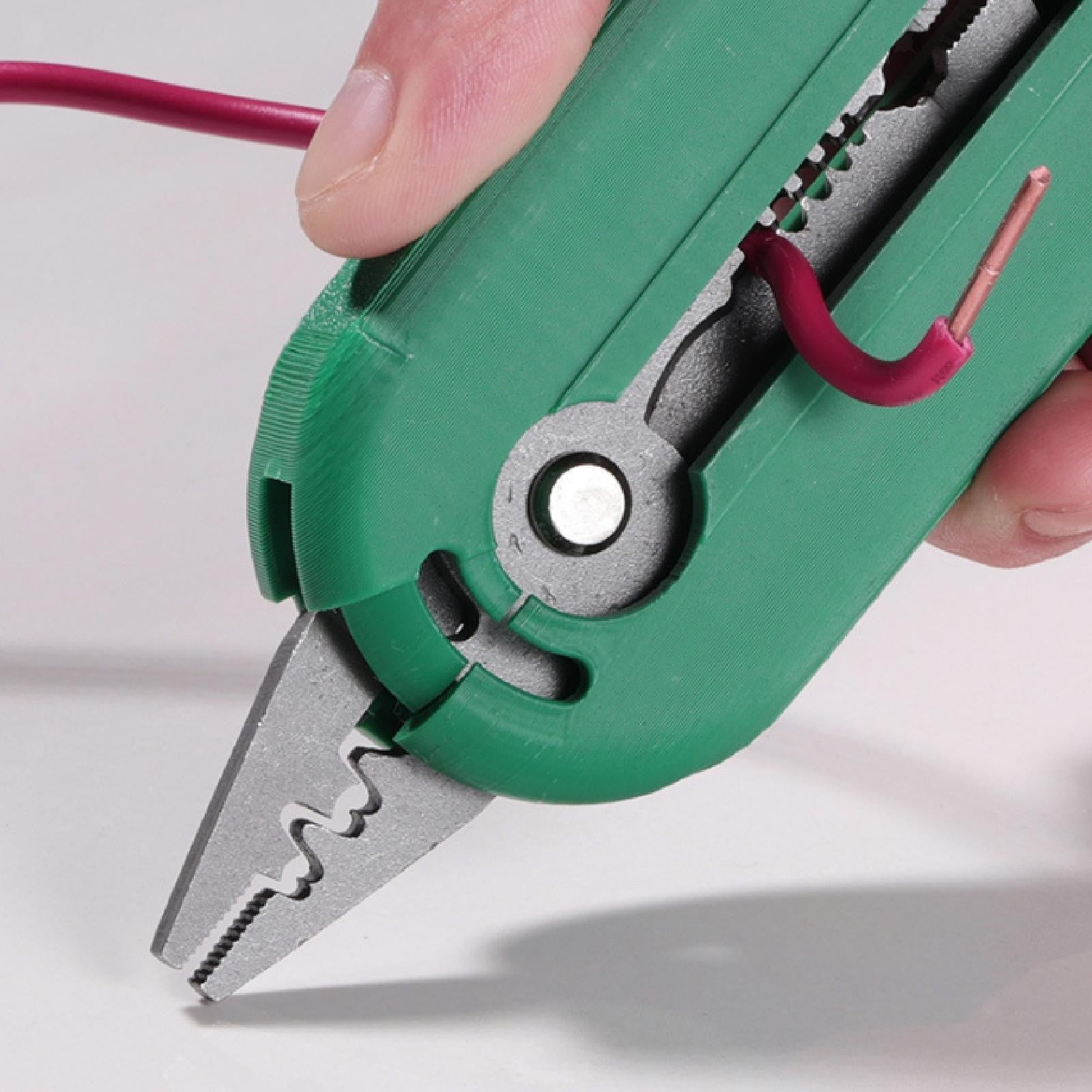 ya 25 Wire Stripper Cutter Electrician Hand Tool for Clamping Peeling Breaking