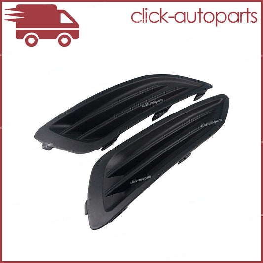 ya 13 5.27.2 Pair Left & Right Front Bumper Fog Light Lamp Cover For 2013-2016 for Ford Fiesta